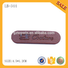 LB344 Wholesale jeans fashion design leather patch labels